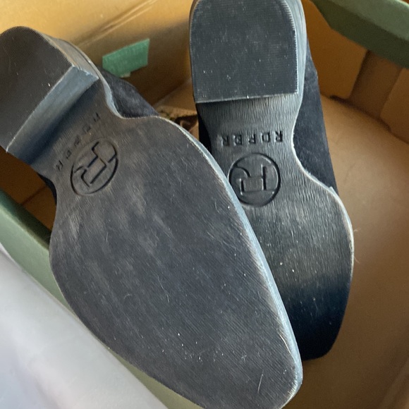 Roper Womens Dusty Black Cowboy Western Boots Size 7.5 Medium (B M) (3587231) - Picture 8 of 13